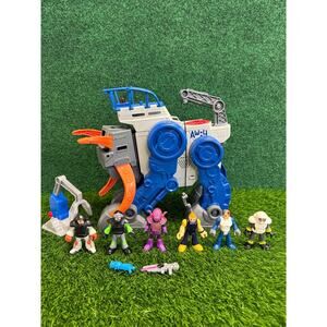 Fisher Price Imaginext Robot Space Mammoth ALPHA WALKER vehicle figures 2014